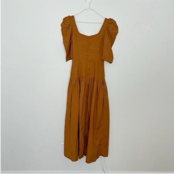 Mara Hoffman Phaedra Linen Blend Midi Dress - Picture 7 of 13